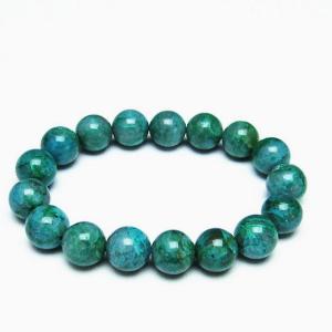 フェニックスストーン （クリソコラ） ブレスレット 13mm 一点物 111