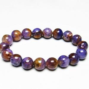 スーパーセブンアイオライト ブレスレット 11mm t378-3584 : 誠安