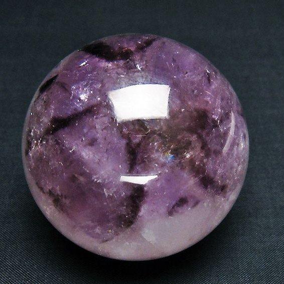 アメジスト 丸玉  60mm  t259-13021