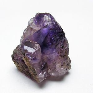 アメジスト 原石 虹入り アイリスクォーツ 一点物 171-5841 : 天然石