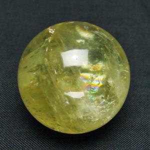 パワーストーン 天然石 シトリン水晶丸玉 51mm t529-6072 : H.S.K