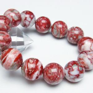 賢者の石◇シナバー 朱砂(辰砂しんしゃ) 12mm ブレスレット 1個売り