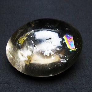 3.7Kg スモーキークォーツ 煙水晶 原石 虹入り ルチルクォーツ入り