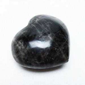 モリオン 純天然 黒水晶 ハート 置物 t375-5065 : 誠安天然石専門店 