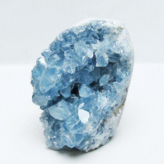 1.4Kg  セレスタイト 天青石 原石 t385-14612