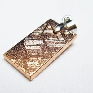 スウェーデン産Silver925◇ ギベオン(メテオライト隕石) 18mm シルバー