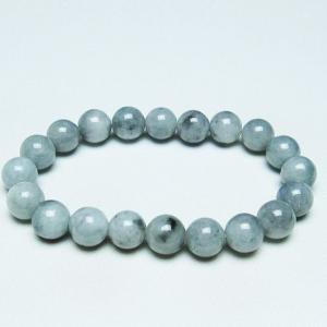 本翡翠 高品質 ブレスレット 8.5mm 16cm レディースS サイズ