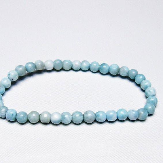 ラリマー ブレスレット  5mm  t54-5574