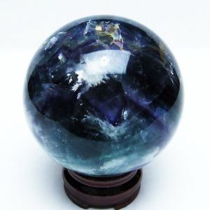 エンジェルフェザーフローライト ファントム入り 丸玉 40mm t540-2117