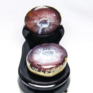 ペア水晶トレジャーメノウ t604-6836 : 銀座東道 天然石専門店 - 通販