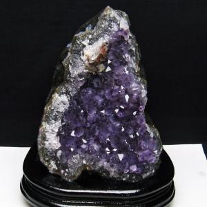 緑水晶 クラスター 台座付属 一点物 182-4582 : 天然石