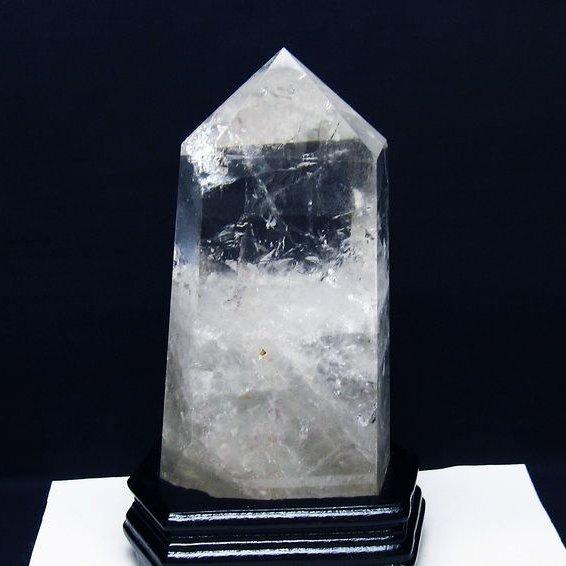 3.4Kg 虹入り ヒマラヤ水晶 六角柱 t627-7109