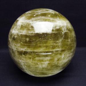 2.4Kg 虹入り ヒマラヤ水晶 丸玉 125mm t718-3454 : 銀座東道 天然石