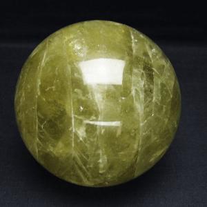 1.1Kg シトリン水晶 丸玉 91mm t529-6245 : 誠安天然石専門店