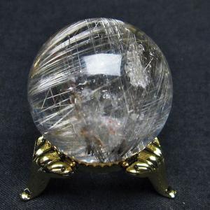 ガーデンクォーツ（庭園水晶） 丸玉 52mm t100-4801 : 誠安天然石専門
