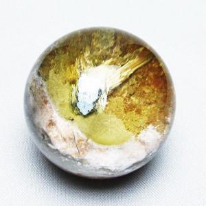 激レア⭐︎ クォーツインルチルクォーツ スフィア 丸玉 約4cm 水晶 天然石 ルチルクォーツ 水晶 丸玉 スフィア 18mm t637-4750 : 誠安天然石専門