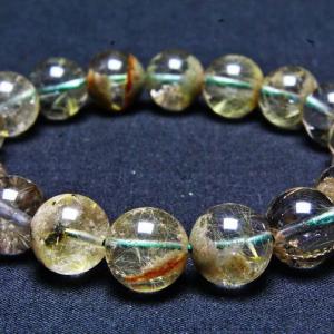 パワーストーン 天然石 ガーデンクォーツ（庭園水晶）ブレスレット17mm