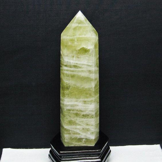 1.3Kg シトリン水晶 六角柱 t719-4503