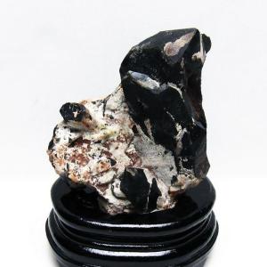 6.1Kg アメジスト 笑口 丸玉 カルサイト共生170mm