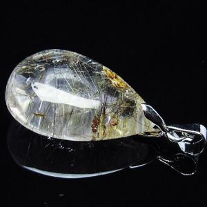 ガーデンクォーツ（庭園水晶） ファントム入り ペンダント t136-4398