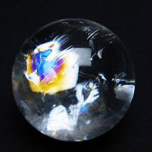 【ヒマラヤ水晶】丸玉 虹入り 約98㎜ 約1,355g 天然石 セール開催中！ 虹入り ヒマラヤ水晶 丸玉 32mm t91-8762 : 銀座東道 天然石専門