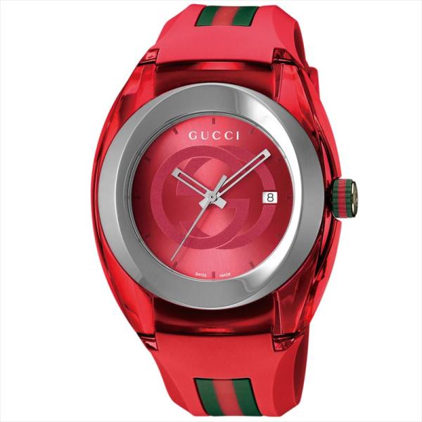 グッチ GUCCI 腕時計 GUCCI SYNC YA137103A レッド