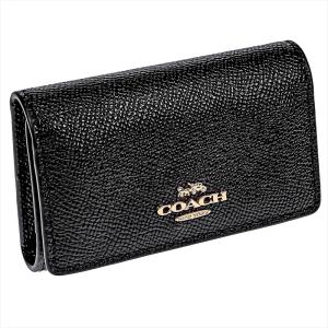 コーチ COACH キーケース 76741 BLACK レザー｜ginzahappiness