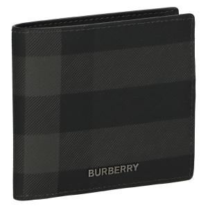 バーバリー BURBERRY 二つ折財布 8064604 CHARCOAL｜ginzahappiness