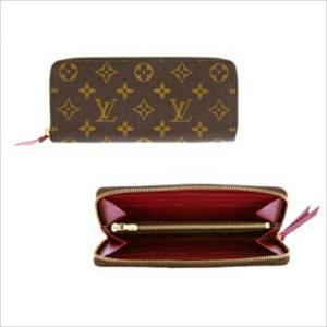 ルイヴィトン LOUIS VUITTON ラウンドファスナー 長財布 M60742 フューシャ