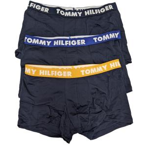 トミー ヒルフィガー TOMMY HILFIGER アンダーウェア メンズ Trunk 3pack(3枚組) 09T3798 962 Medieval Blue S