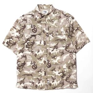 ファースト ダウン FIRST DOWN USA シャツ メンズ F441010 DESERT CAMO L｜ginzahappiness