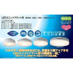 TOSHIBA（東芝） LED電球 LEDユニットフラット形 500シリーズ φ90