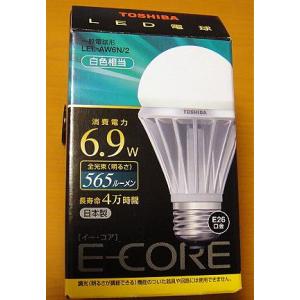 60W形相当の明るさで、従来価格の約半額のLED電球新製品 東芝 LED電球