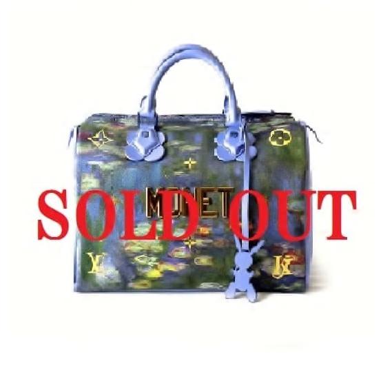 ルイ・ヴィトン　LOUIS VUITTON　M43354 ジェフクーンズコラボ　スピーディ３０　マス...