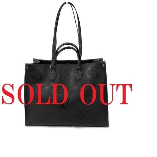 【未使用品】ルイ・ヴィトン　LOUIS VUITTON　M44925 オンザゴーGM  ノワール ト...