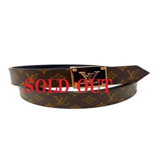 【未使用品】ルイヴィトン LOUIS VUITTON　サンチュールイニシャル ベルト モノグラム　8...