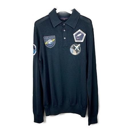 新品・未使用　 ルイヴィトン　LOUIS VUITTON　モノグラム　ウール　シームレス 長袖　ポロ...