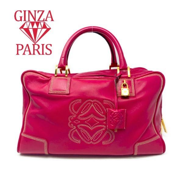 プライスオフモール商品　美品　ロエベ　LOEWE アマソナ AMAZONA28  ナッパレザー　ハン...