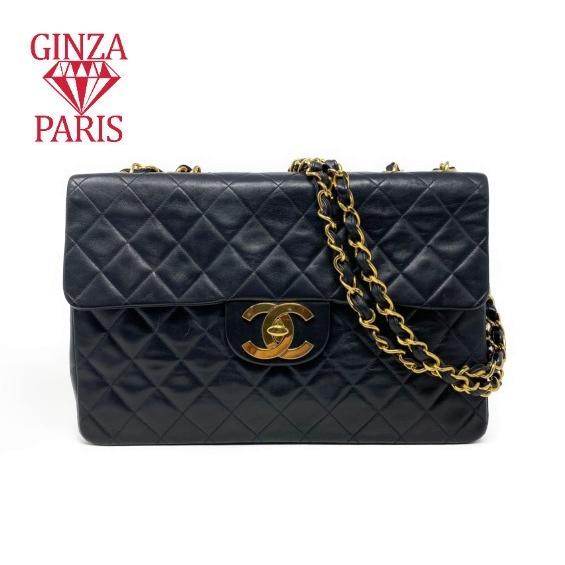 プライスオフモール　シャネル 　CHANEL　 デカマト　マトラッセ３４　ダブルチェーン　ダブルフラ...