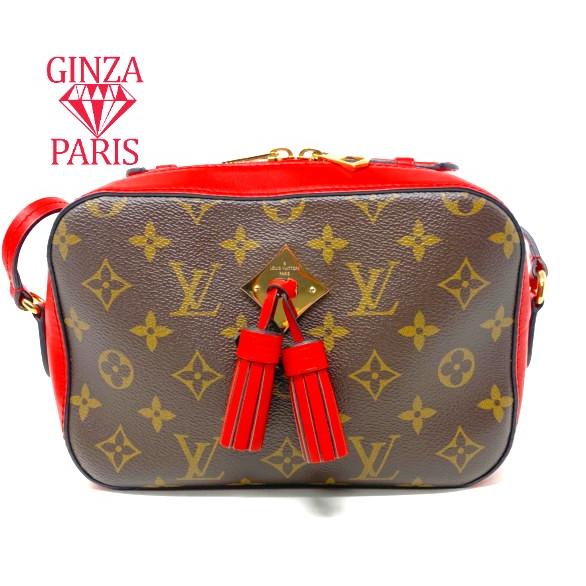 極美品　ルイ ヴィトン  LOUIS  VUITTON ショルダーバッグ モノグラム サントンジュ ...