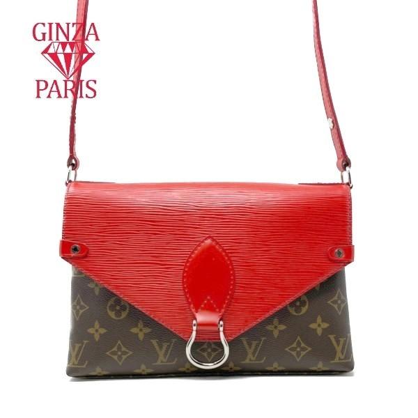 極美品　ルイ ヴィトン  LOUIS  VUITTON  サン・ミシェル 　コクリコ 　ショルダーバ...