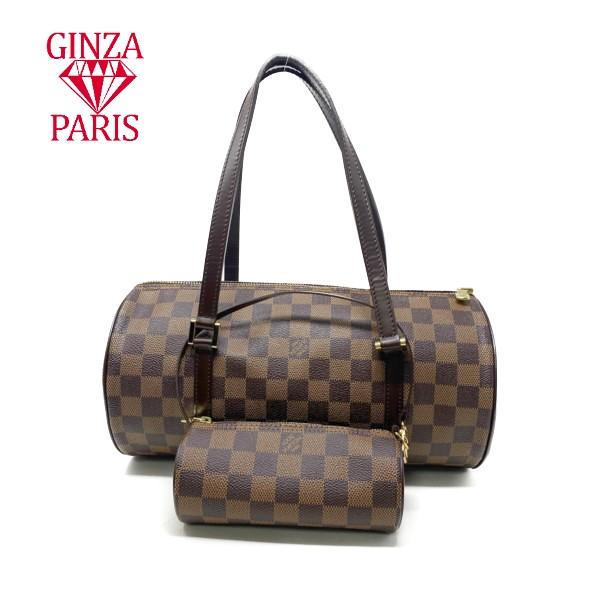 極美品　ルイ ヴィトン  LOUIS  VUITTON  パピヨン30　ポーチ付き　ダミエ　ハンドバ...