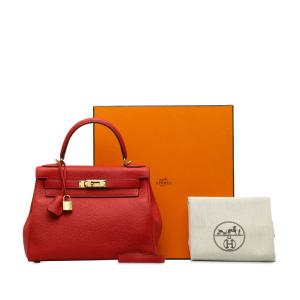 エルメス ケリー28 ハンドバッグ ショルダーバッグ 2WAY ローズテキサス トリヨンクレマンス レディース HERMES 【中古】｜ginzaparis2