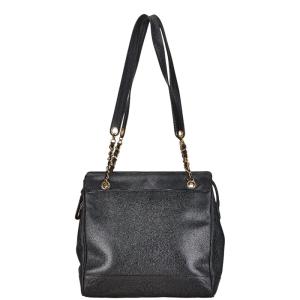 CHANEL シャネル パンチング ココマーク NO5 ハンドバッグ トート  