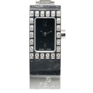 FENDI レディース 腕時計 クオーツ SS ブルー文字盤 3050L