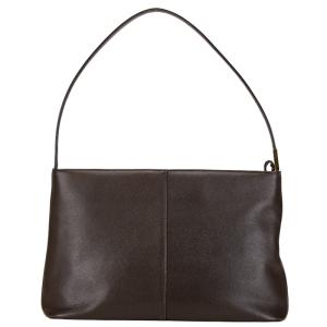 BURBERRY バーバリー ノバチェック セカンドバッグ ブラウン レザー  