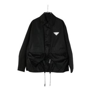 PRADA（プラダ） ニット切替 ジャケット ブランドオフ ウール ブルゾン