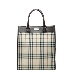 BURBERRY（バーバリー） ノバチェック シャドーホース ボストンバッグ
