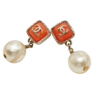 CHANEL（シャネル） ピアス アクセサリー CC/ロゴ パールモチーフ A17
