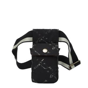 シャネル トラベルライン ボディバッグ ベルトバッグ ブラック ナイロン レディース CHANEL 【中古】